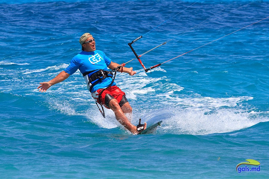 kiting in Greece
